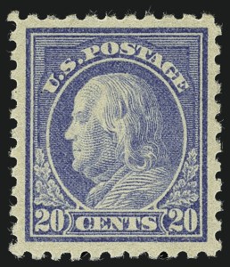 Sale Number 1111, Lot Number 450, 1913-15 Washington-Franklin Issues (Scott 424-440)
