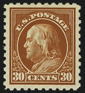 Sale Number 1111, Lot Number 454, 1913-15 Washington-Franklin Issues (Scott 424-440)