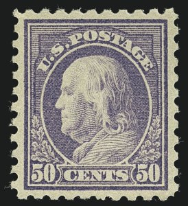 Sale Number 1111, Lot Number 456, 1913-15 Washington-Franklin Issues (Scott 424-440)