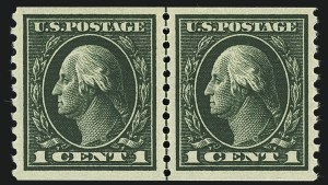 Sale 1111, Lot 460, 1913-15 Washington-Franklin Issues, Cont. (Scott 441-448)