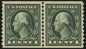 Sale 1111, Lot 461, 1913-15 Washington-Franklin Issues, Cont. (Scott 441-448)