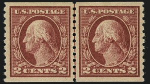 Sale 1111, Lot 462, 1913-15 Washington-Franklin Issues, Cont. (Scott 441-448)
