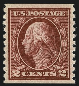 Sale 1111, Lot 463, 1913-15 Washington-Franklin Issues, Cont. (Scott 441-448)