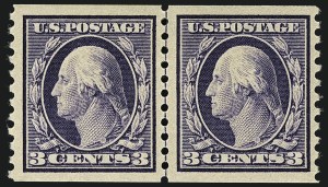 Sale 1111, Lot 464, 1913-15 Washington-Franklin Issues, Cont. (Scott 441-448)