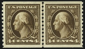 Sale 1111, Lot 468, 1913-15 Washington-Franklin Issues, Cont. (Scott 441-448)