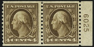 Sale 1111, Lot 469, 1913-15 Washington-Franklin Issues, Cont. (Scott 441-448)