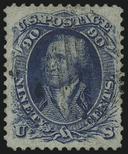 Sale 1111, Lot 47, 1861-66 Issue (Scott 56-78)
