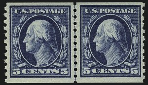 Sale 1111, Lot 473, 1913-15 Washington-Franklin Issues, Cont. (Scott 441-448)
