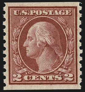 Sale 1111, Lot 480, 1913-15 Washington-Franklin Issues, Cont. (Scott 449-461)