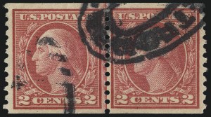 Sale 1111, Lot 485, 1913-15 Washington-Franklin Issues, Cont. (Scott 449-461)