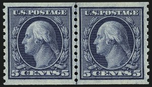 Sale 1111, Lot 492, 1913-15 Washington-Franklin Issues, Cont. (Scott 449-461)