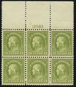 Sale 1111, Lot 572, 1917-19 Issues, Cont. (Scott 506-524)