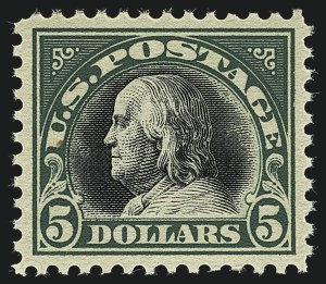 Sale 1111, Lot 593, 1917-19 Issues, Cont. (Scott 506-524)