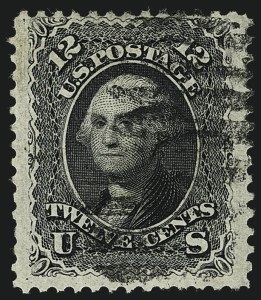 Sale 1111, Lot 61, 1867-68 Grilled Issue and 1875 Re-Issue (Scott 79-111)