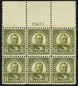 Sale 1111, Lot 624, 1922-25 Issues (Scott 551-573a)