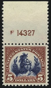 Sale 1111, Lot 636, 1922-25 Issues (Scott 551-573a)