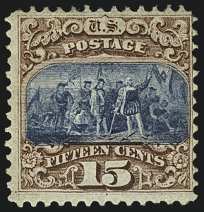Sale 1111, Lot 65, 1869 Pictorial Issue and 1875 Re-Issue (Scott 112-122)
