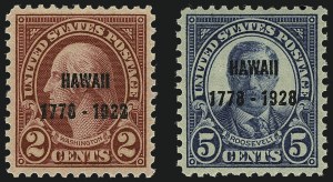 Sale 1111, Lot 663, 1923-29 Issues (Scott 575-657)