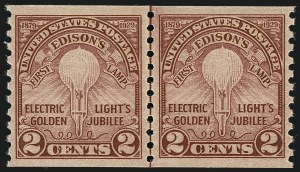 Sale 1111, Lot 665, 1923-29 Issues (Scott 575-657)