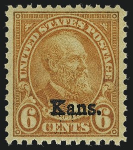 Sale Number 1111, Lot Number 673, 1929 Kansas-Nebraska Issue (Scott 658-679)