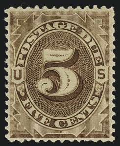 Sale 1111, Lot 769, Postage Due including Errors