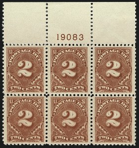 Sale 1111, Lot 775, Postage Due including Errors