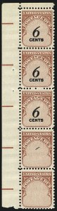 Sale 1111, Lot 780, Postage Due including Errors