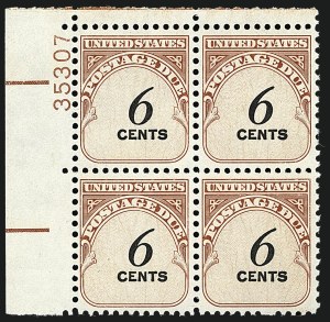 Sale 1111, Lot 783, Postage Due including Errors