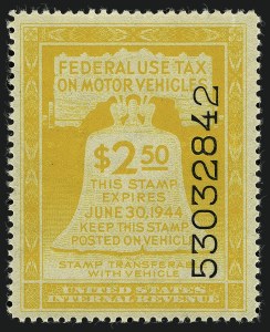 Sale 1111, Lot 833, Revenues