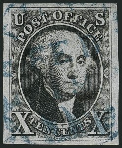 Sale Number 1115, Lot Number 2031, 10c 1847 Issue, Off-Cover (Scott 2)