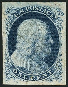 Sale Number 1115, Lot Number 2063, 1c 1851-56 Issue (Scott 6-8) Sale Number 1115, Lot Number 2063, 1c 1851-56 Issue (Scott 6-8)