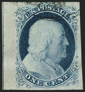 Sale 1115, Lot 2076, 1c 1851-56 Issue, cont. (Scott 8A-9)