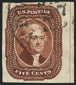 Sale Number 1115, Lot Number 2094, 5c 1851-56 Issue (Scott 12) Sale Number 1115, Lot Number 2094, 5c 1851-56 Issue (Scott 12)