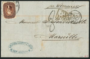 Sale 1115, Lot 2110, 5c 1851-56 Issue (Scott 12)