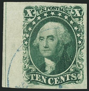 Sale 1115, Lot 2117, 10c 1851-56 Issue (Scott 13-14)