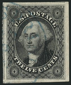 Sale Number 1115, Lot Number 2149, 12c 1851-56 Issue (Scott 17) Sale Number 1115, Lot Number 2149, 12c 1851-56 Issue (Scott 17)