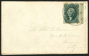 Sale 1115, Lot 2175, 10c 1857-60 Issue (Scott 31-35)