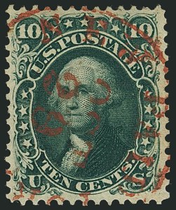 Sale 1115, Lot 2199, 1861-66 Issue (Scott 56-67)