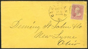 Sale 1115, Lot 2201, 1861-66 Issue (Scott 56-67)