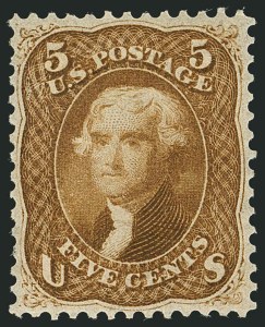 Sale 1115, Lot 2203, 1861-66 Issue (Scott 56-67)