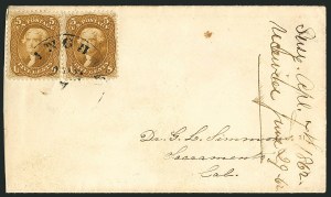 Sale 1115, Lot 2207, 1861-66 Issue (Scott 56-67)