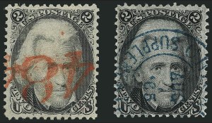 Sale 1115, Lot 2229, 1861-66 Issue, cont. (Scott 71-77)
