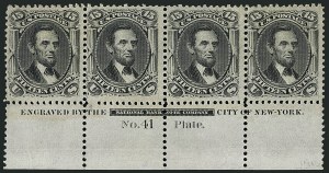 Sale 1115, Lot 2243, 1867-68 Grilled Issue (Scott 90-100)