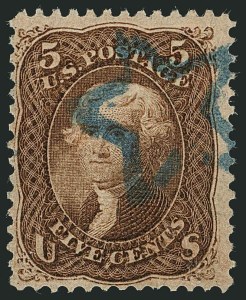 Sale 1115, Lot 2245, 1867-68 Grilled Issue (Scott 90-100)