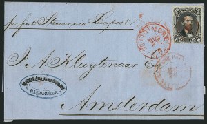 Sale 1115, Lot 2249, 1867-68 Grilled Issue (Scott 90-100)