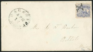 Sale 1115, Lot 2256, 1c-10c 1869 Pictorial Issue (Scott 112-116)