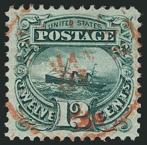 Sale 1115, Lot 2268, 12c-90c 1869 Pictorial Issue (Scott 117-122)