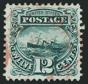 Sale 1115, Lot 2270, 12c-90c 1869 Pictorial Issue (Scott 117-122)