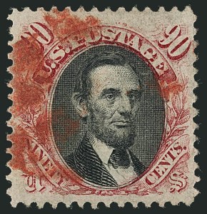 Sale 1115, Lot 2282, 12c-90c 1869 Pictorial Issue (Scott 117-122)