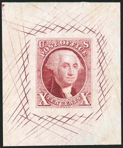 Sale 1116, Lot 3003, Essays, Proofs and Specimens, 1845-60 Issues